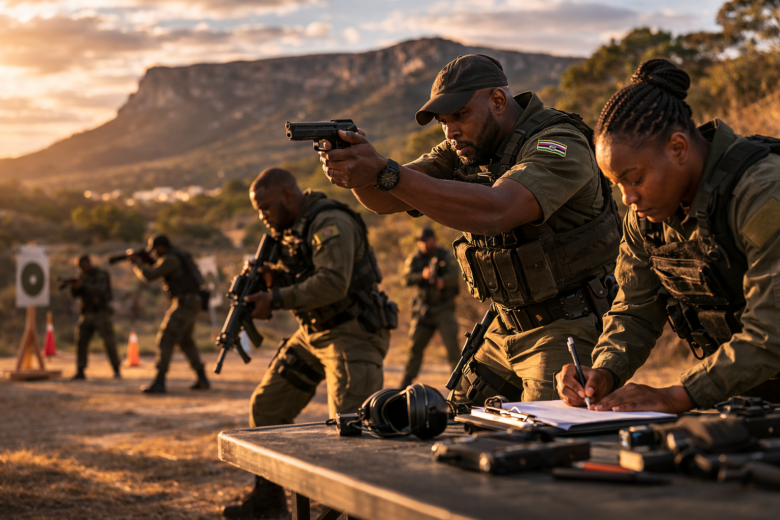 Live security training environment